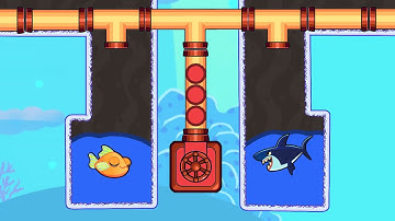 save the fish / pull the pin updated all levels #save fish game pull the pin android/ios/mobile game