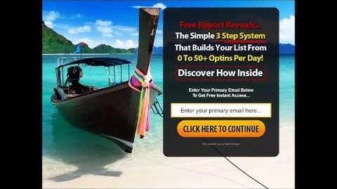 High Converting Squeeze Page