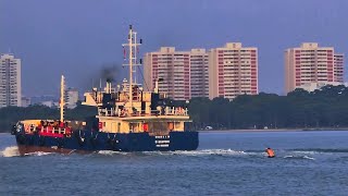 WHEN THE CANO MEETS BUNKER BARGE | SHIPSPOTTING | INSOMNIA | FALL ASLEEP | RELAXING | SOUND OF OCEAN