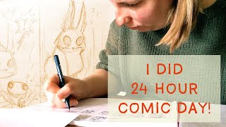 24 hour comic day - making a comic doesn't have to take long