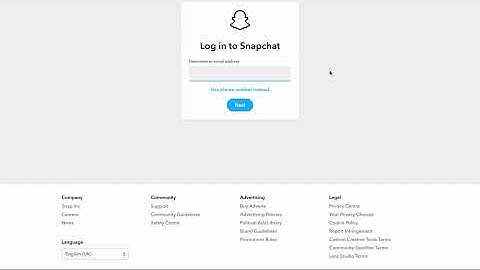 How To Log Into Snapchat Web Without Phone (2025)
