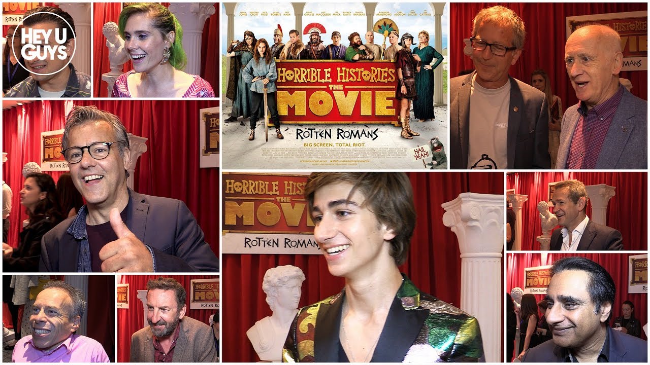 Horrible Histories: The Movie - Rotten Romans Premiere Interviews - Kate Nash, Alexander Armstrong