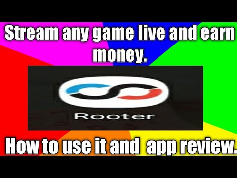 How to stream game live on rooter app 2022 || game live streaming app 2022 || #game_live_streaming