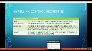 ASP  NET USING C#  6 HOW TO USE HYPERLINK CONTROL IN ASP NET