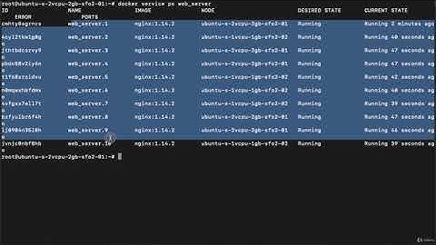 #Docker Zero down time service upgrade - 55 #funlearning #easylearning