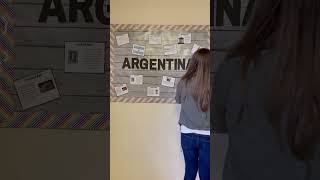 Argentina Gallery Walk and Bulletin Board Display for Spanish Classes