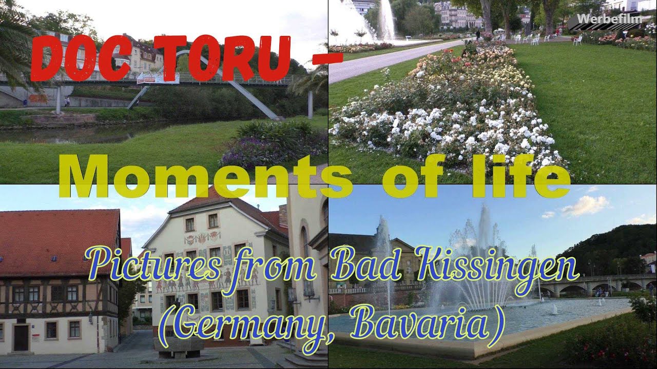 Bad Kissingen Traumhafter Urlaub - Entspannende Bilder & Musik: Rosengarten, Casino, Innenstadt uvm