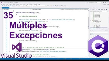 Tutorial C# nivel Avanzado 35 --- Múltiples Excepciones