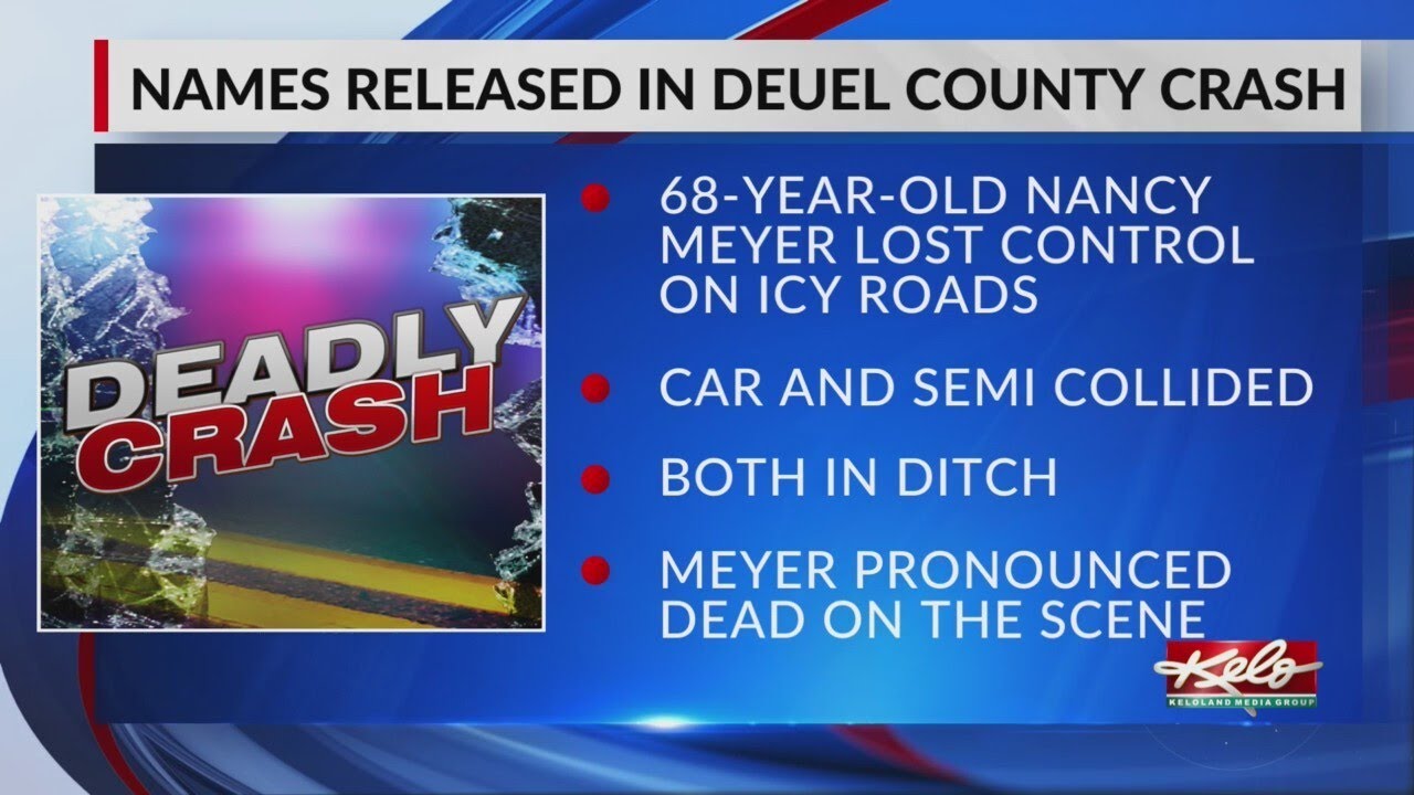 Names released in fatal Deuel County crash - YouTube