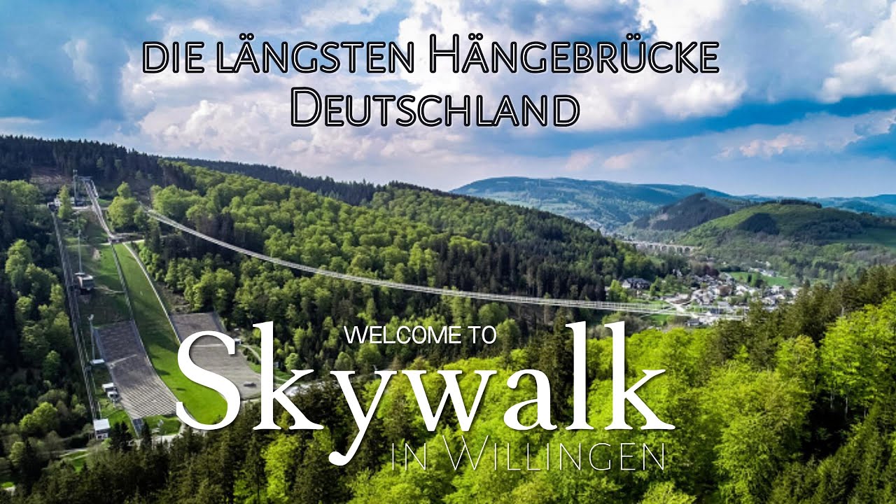 Sky Willingen Brücke | Atemberaubende Aussicht auf das Sauerland 4K (2025)