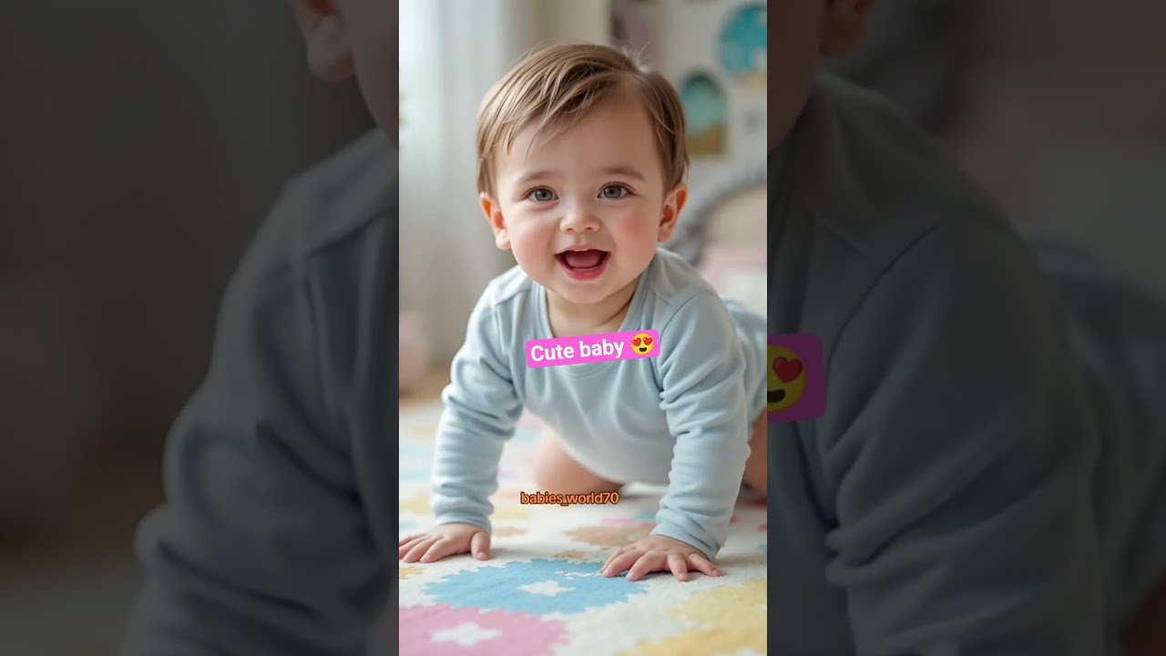 Ep_94 Cute baby love Papa 😘 ❤️ ☺️ 