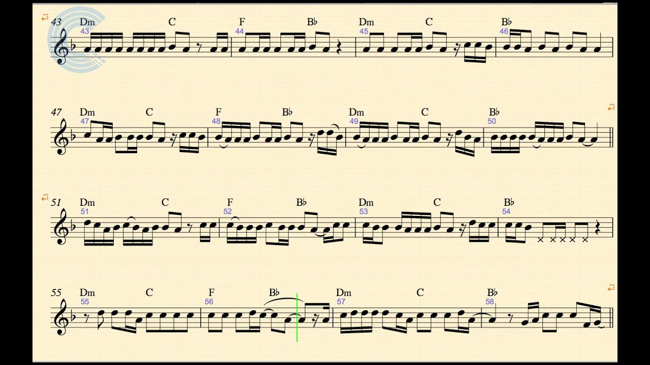 Flugelhorn Just Can't Get Enough Black Eyed Peas Sheet Music