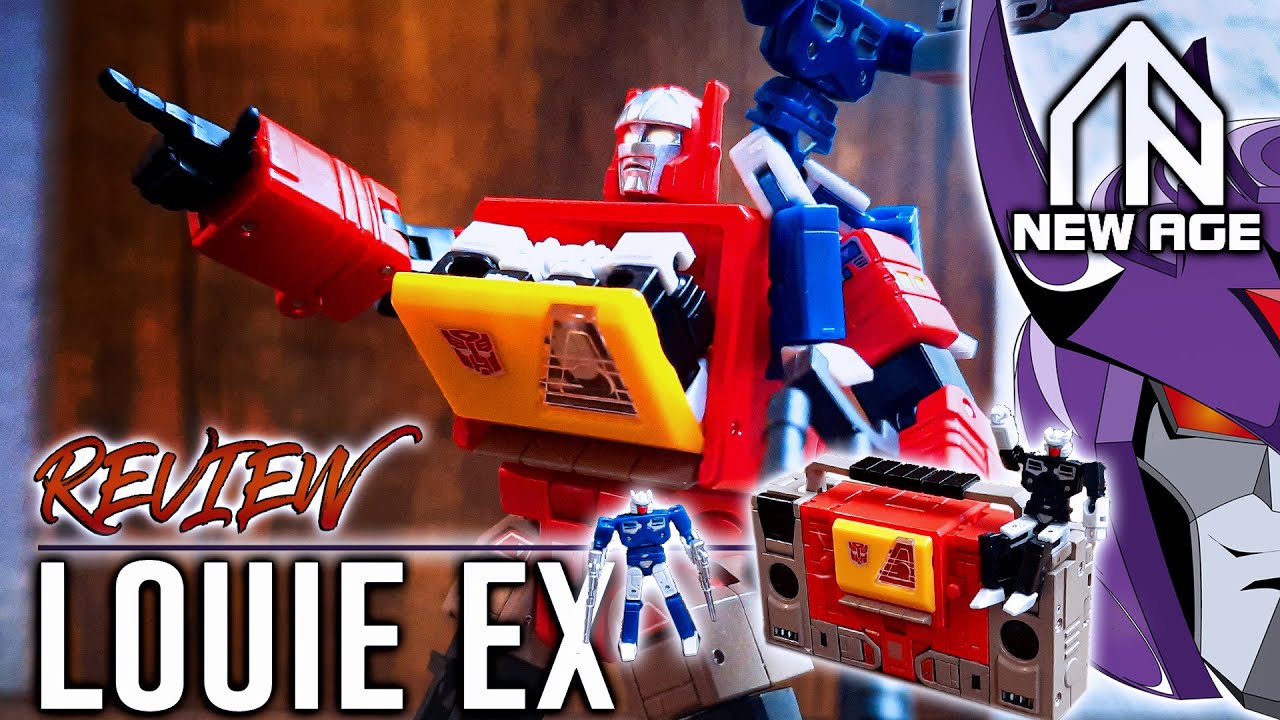 Newage Toys Louie Ex Review | 3P Legends G1 Toydeko Blaster | The Nerd Crate Too