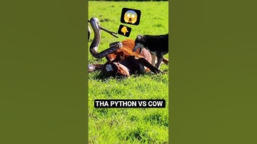 "Heroic Dog Battles Python to Save Farmer’s Cow! 🐍🐕🐄🔥" #usaanimals #usashorts #shortsfeed #reels