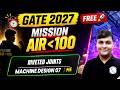 Riveted Joints | Machine Design 07 | Mechanical Engineering | GATE 2027 Preparation