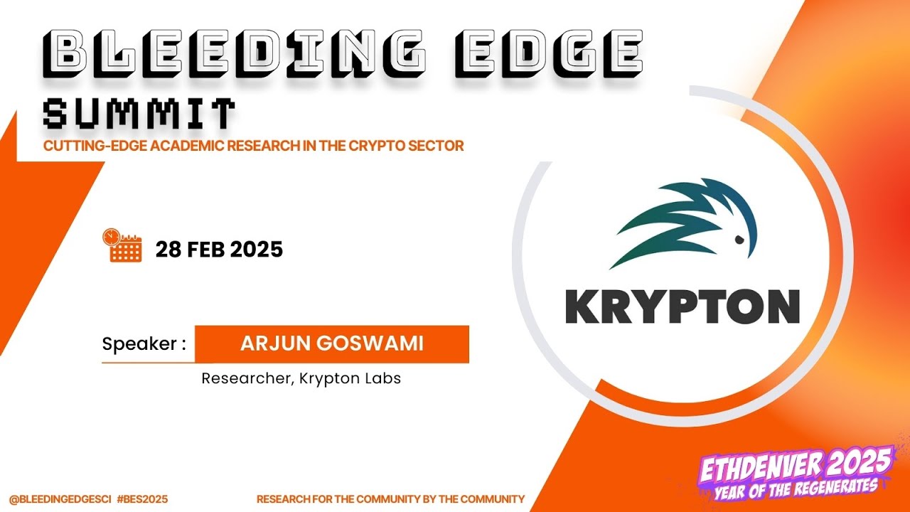 Defi’s Declaration of Independence From High Cost and Toxic Trading - Arjun  Goswami, Krypton Labs
