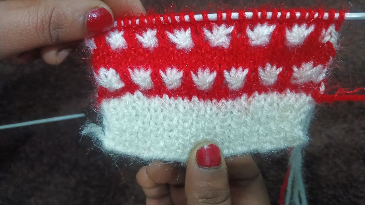 बहुत ही सुंदर बुनाई डिजाइन 