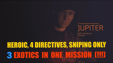 The Division 2 --- Legacy JUPITER Manhunt --- (heroic, 4 directives, sniping only, 3 EXOTICS!!!)