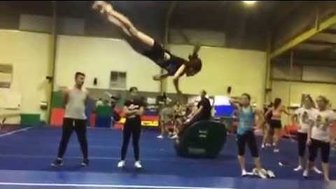 Full Twisting Back-Layout (Slow-Mo)