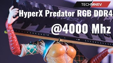HyperX Predator RGB DDR4 @4000 Mhz - легко!!! HX440C19PB3AK2/16 B-die K4A8G085WB-BCRC