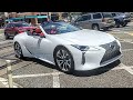 Spotted another Lexus LC 500 Convertible, but this one is in LaGrange, Illinois.