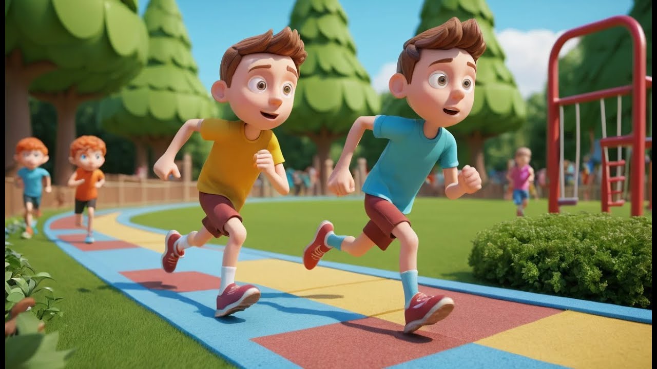 Wobbly Runner do Fall Guys Escorregou | Rimas para Crianças e Canções Infantis