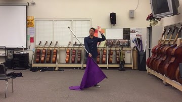 How To Do Drop Spins | Color Guard Tutorial