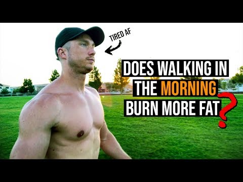 Walking In The Morning On An Empty Stomach - Burn More Fat??