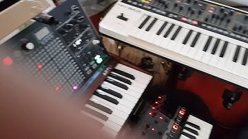 Arturia Matrix & Drumbrute - Roland System 8, JD-Xi,Gaia- Korg MicroKorg XL