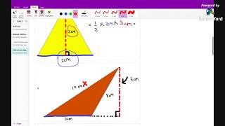 Matematik Tahun 4 | Ruang | Luas Segitiga