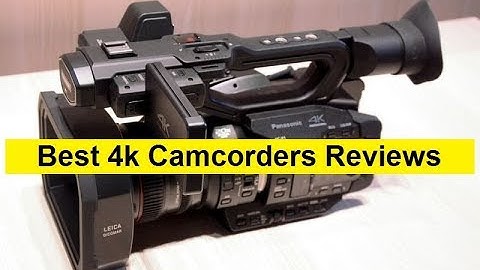 Top 3 Best 4k Camcorders Reviews in 2024