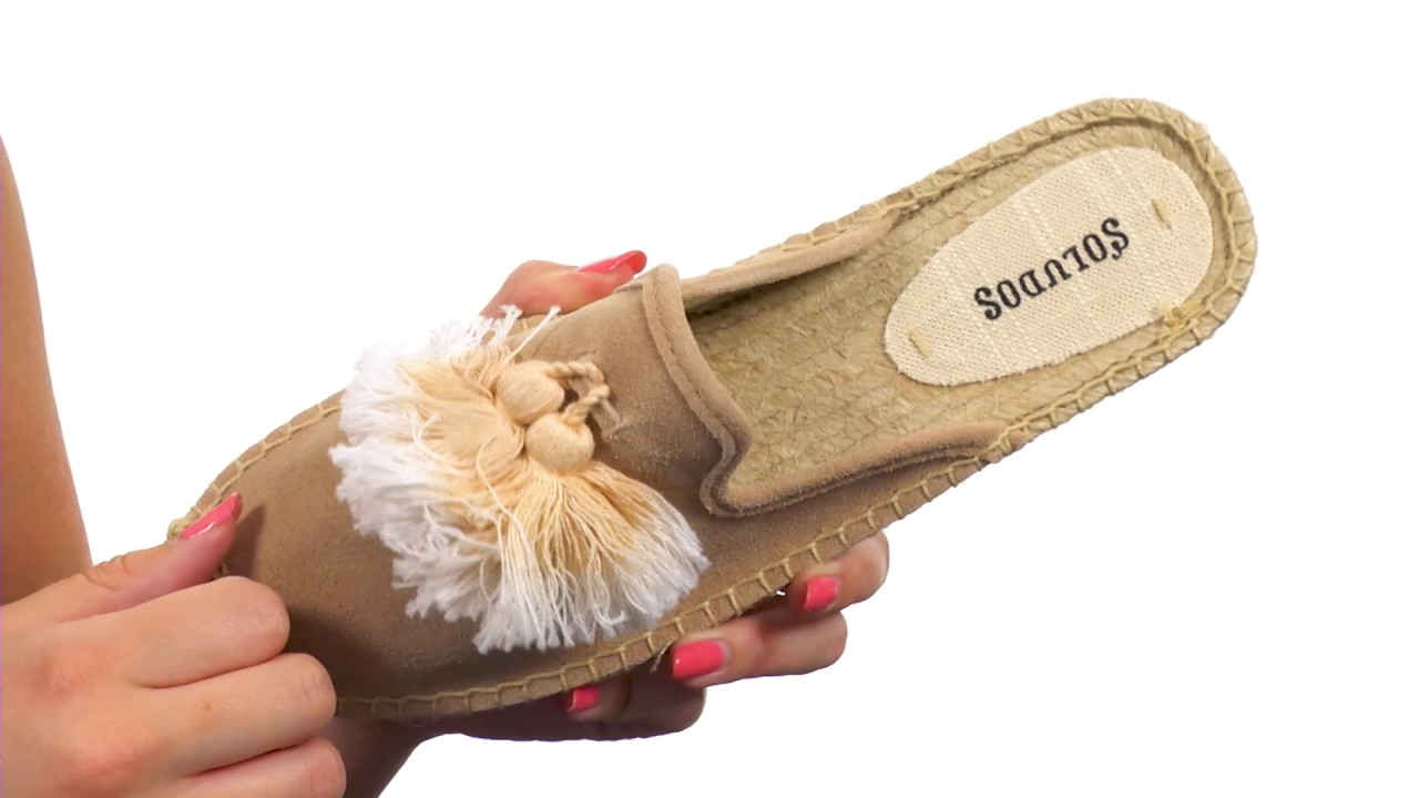 soludos tassel mule