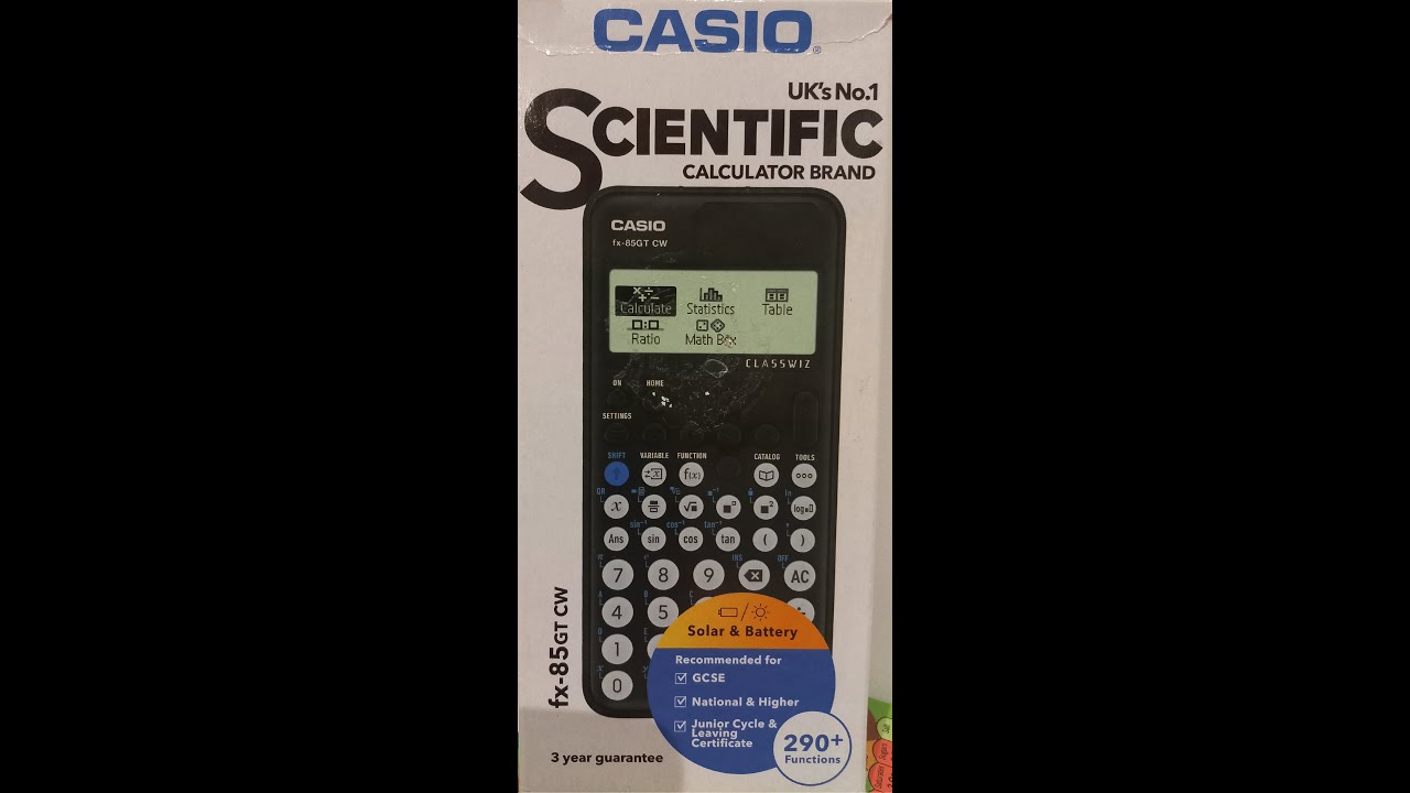 why-does-my-calculator-show-answers-as-fractions-fx-85gt-cw-youtube