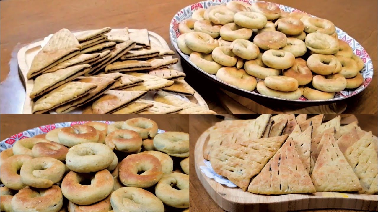 كعك الأساور الفلسطيني بالطحين على أصوله (+ قراقيش بنفس العجينة أكتر من شكل!!)