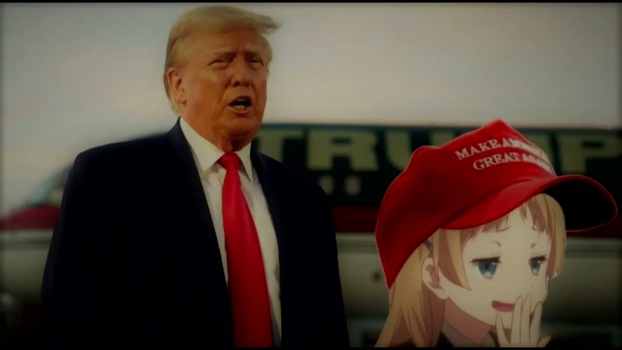 Trump sings Just The Two Of Us