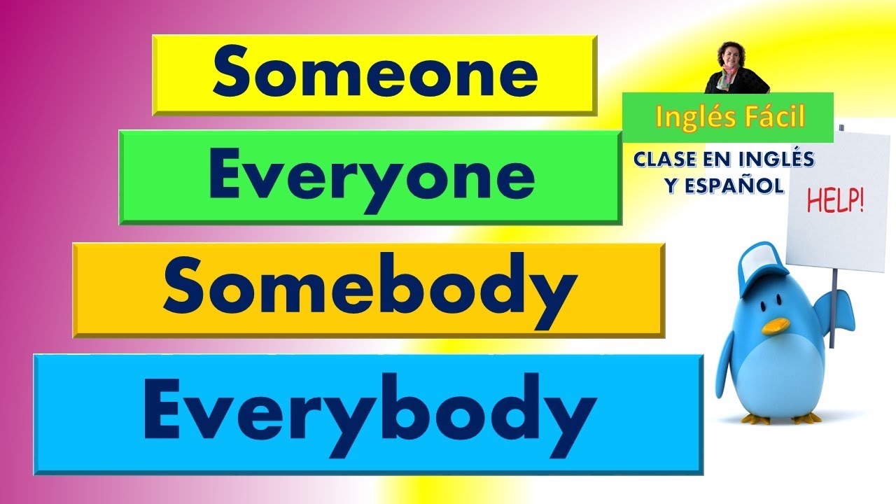 LOS PRONOMBRES INDEFINIDOS EN INGLÉS - EXPLICADO EN INGLÉS Y ESPAÑOL - INGLÉS FÁCIL
