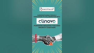 CareerInPharma Collaboration with Clinovo