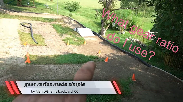 RC gear ratios explained the simple way
