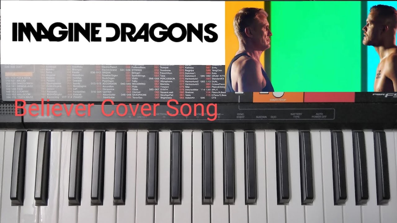 Imagine Dragons | Believer Cover Song On Keyboard | By Pujit Varma
