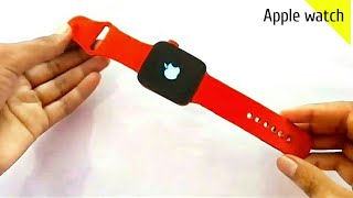 How to make apple watch by cardboard | diy