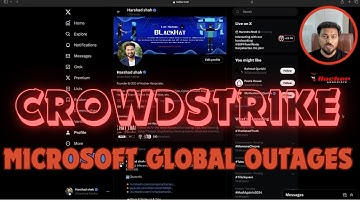Crowdstrike and  Microsoft Global Outages | Billions of Devices Affected #2024 #crowdstrike