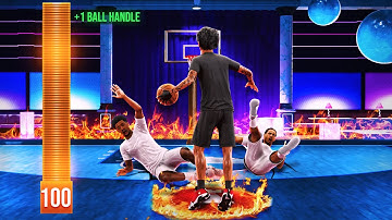 The POWER of 100 BALL HANDLE in NBA 2K22..