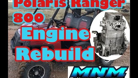 #1 Best 🏆 Polaris Ranger 800 Motor Rebuild Video - Top to Bottom - Amazing ❗❗❗
