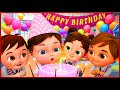 Feliz aniversário | Rimas infantis e canções infantis | Banana Cartoon - After School Club - Kids