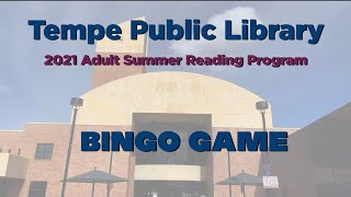 Summer Reading Program - Bingo Game (ARCHIVE)