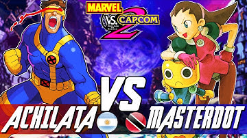 Marvel Vs Capcom 2:🔥ACHILATA POWER Vs masterdot🔥| High Level Gameplay.