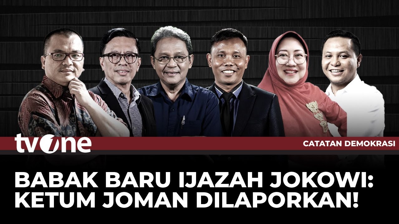 [FULL] Babak Baru Ijazah Jokowi: Ketum Joman Dilaporkan! | Catatan Demokrasi