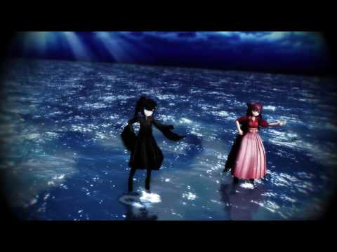 【MMD艦これ】神風＆駆逐古鬼「Bad Apple!!」