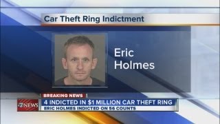 4 indicted in $1 million auto theft ring