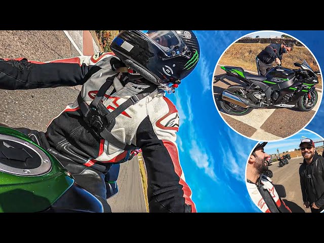 Deitando nas curvas com a KAWASAKI NINJA ZX-10R 2022 ‹ Sheriff